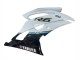 2008-2016 White Blue Glossy Black Yamaha YZF 600 R6 Motorcycle Fairing UK