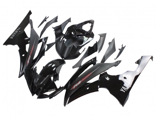 2008-2016 Glossy Black Matte Black Yamaha YZF 600 R6 Motorcycle Fairings UK