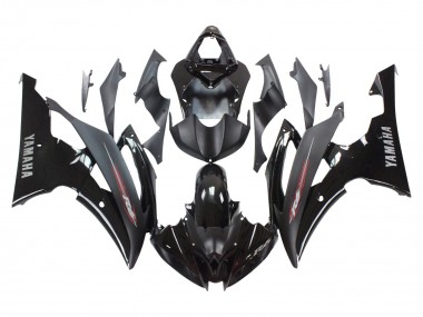 Buy 2008-2016 Glossy Black Matte Black Yamaha YZF 600 R6 Motorcycle Fairings UK