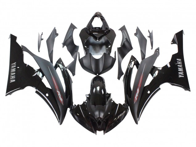 2008-2016 Glossy Black Matte Black Yamaha YZF 600 R6 Motorcycle Fairings UK