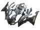 2008-2016 Grey Matte Black Gold Decals Yamaha YZF 600 R6 Motorcycle Fairings UK