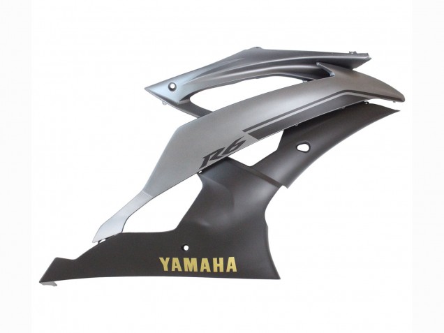 2008-2016 Grey Matte Black Gold Decals Yamaha YZF 600 R6 Motorcycle Fairings UK