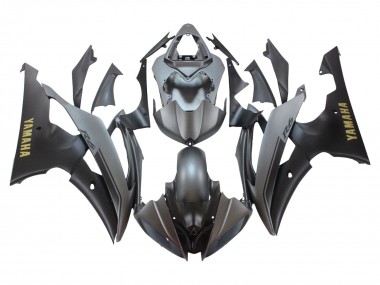 Buy 2008-2016 Grey Matte Black Gold Decals Yamaha YZF 600 R6 Motorcycle Fairings UK