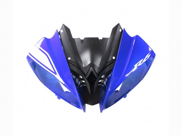 2008-2016 White Blue Glossy Black Yamaha YZF 600 R6 Motorcycle Fairings UK