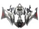 2008-2016 Matte Grey Red Decals Yamaha YZF 600 R6 Motorcycle Fairings UK
