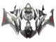 2008-2016 Matte Grey Red Decals Yamaha YZF 600 R6 Motorcycle Fairings UK