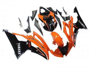 Buy 2008-2016 Orange Black Yamaha YZF 600 R6 Motorcycle Fairings UK