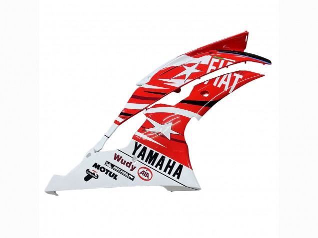 2008-2016 White Red Black Fiat Acer Yamaha YZF 600 R6 Motorcycle Fairings UK