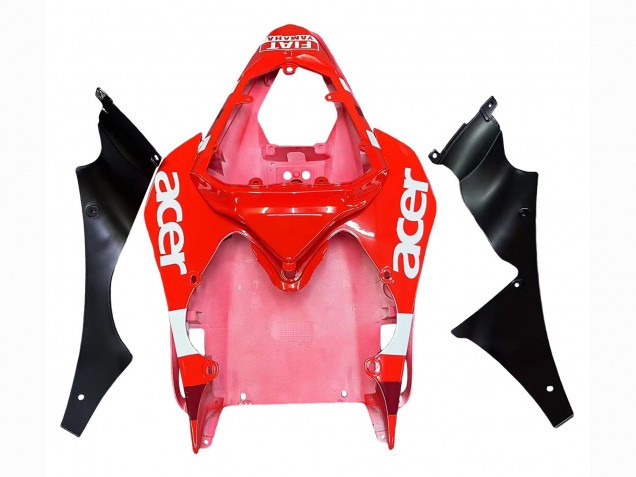 2008-2016 White Red Black Fiat Acer Yamaha YZF 600 R6 Motorcycle Fairings UK