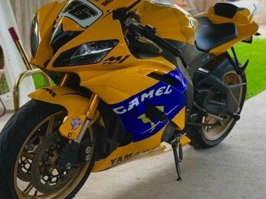 Buy 2008-2016 Yellow Blue Camel Motul Michelin Yamaha YZF 600 R6 Motorcycle Fairings UK
