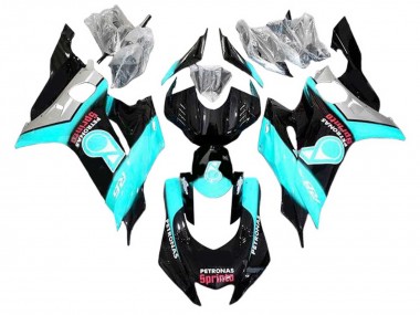 Buy 2008-2016 Light Blue Glossy Black Petronas Yamaha YZF 600 R6 Motorcycle Fairings UK