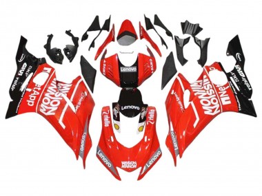 Buy 2017-2025 Red Black Yamaha YZF 600 R6 Motorcycle Fairings UK