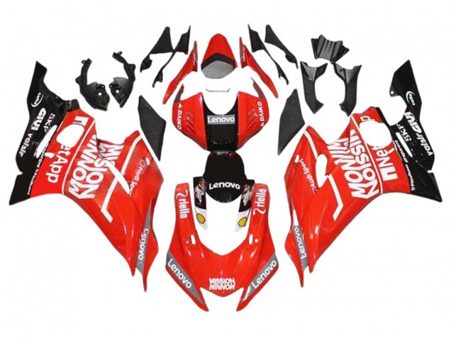 2017-2025 Red Black Yamaha YZF 600 R6 Motorcycle Fairings UK