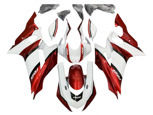 2017-2025 White Red Black Yamaha YZF 600 R6 Motorcycle Fairing Kits UK