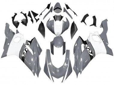 Buy 2017-2025 Nardo Grey White Yamaha YZF 600 R6 Motorcycle Fairings UK