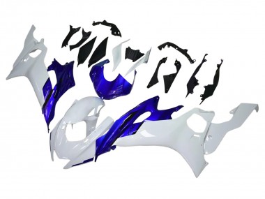 Buy 2017-2025 White Blue Yamaha YZF 600 R6 Motorcycle Fairings UK