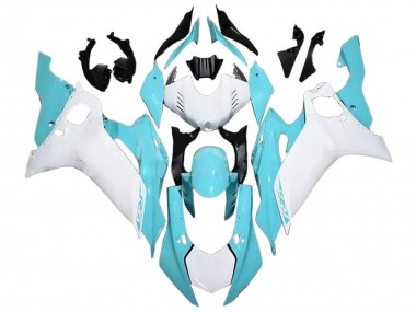 Buy 2017-2025 White Light Blue Yamaha YZF 600 R6 Motorcycle Fairings UK