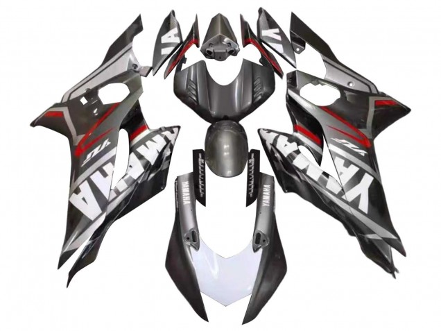 2017-2025 Matte Black White Red Yamaha YZF 600 R6 Motorcycle Fairings UK