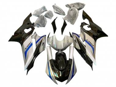 Buy 2017-2025 Silver Blue Black Yamaha YZF 600 R6 Motorcycle Fairings UK