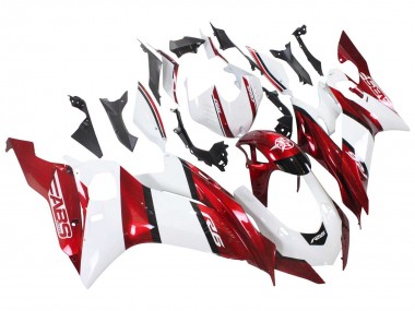 Buy 2017-2023 White Red Black Yamaha YZF 600 R6 Motorcycle Fairings UK