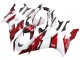2017-2025 White Red Black Yamaha YZF 600 R6 Motorcycle Fairings UK