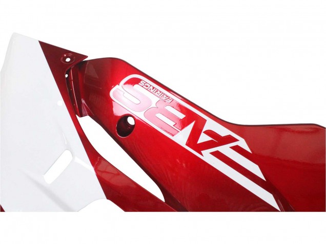 2017-2025 White Red Black Yamaha YZF 600 R6 Motorcycle Fairings UK