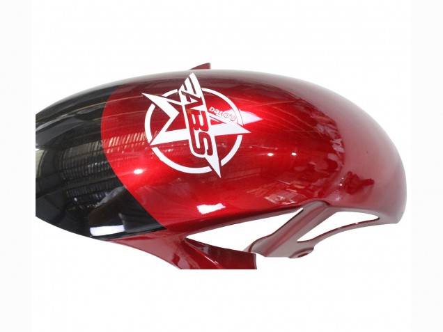 2017-2025 White Red Black Yamaha YZF 600 R6 Motorcycle Fairings UK