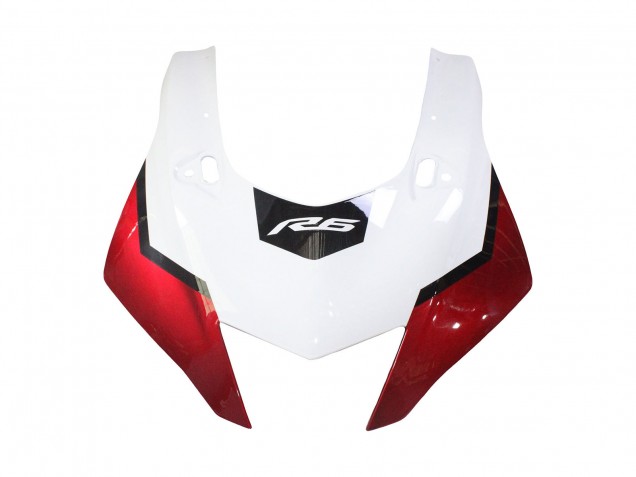 2017-2025 White Red Black Yamaha YZF 600 R6 Motorcycle Fairings UK