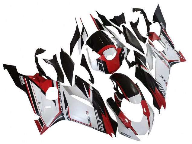 2017-2025 White Red Black Semakin Didepan Yamaha YZF 600 R6 Motorcycle Fairings UK