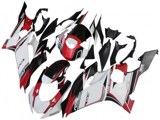 2017-2025 White Red Black Semakin Didepan Yamaha YZF 600 R6 Motorcycle Fairings UK