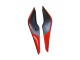 2011-2015 Matte Black Red Stripe Honda CBR250RR Motorcycle Fairings UK