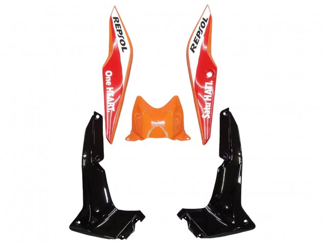 2011-2015 Orange White Red Black Glossy HRC Repsol Honda CBR250RR Motorcycle Fairings UK