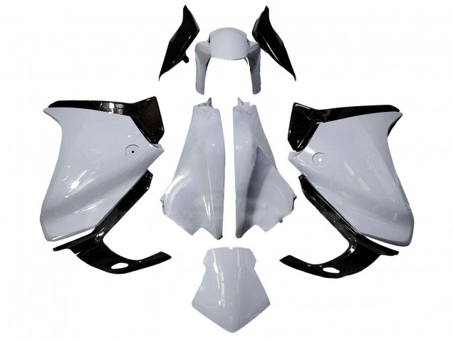 2010-2016 White Glossy Black Honda VFR 1200 Motorcycle Fairings UK