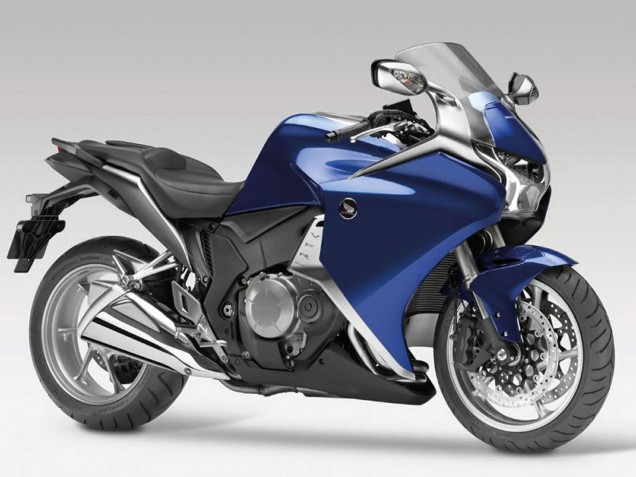 2010-2016 Blue Black Honda VFR 1200 Motorcycle Fairings UK