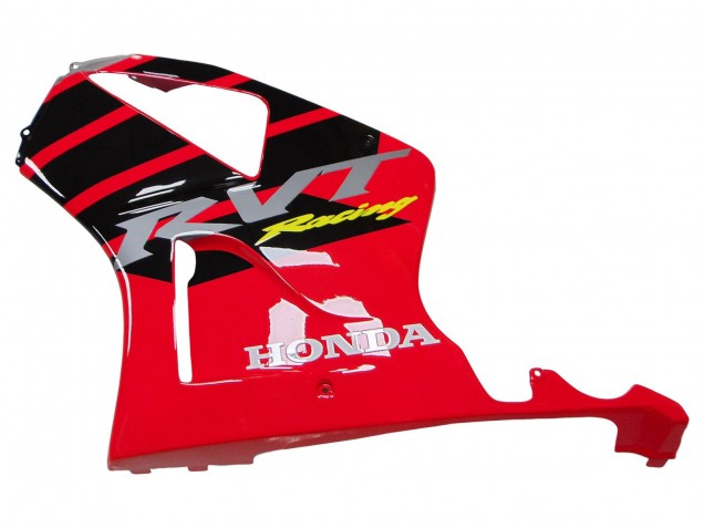 2000-2006 Silver Red Black Stripe Racing Honda VTR1000 Motorcycle Fairings UK