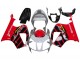 2000-2006 Silver Red Black Stripe Racing Honda VTR1000 Motorcycle Fairings UK