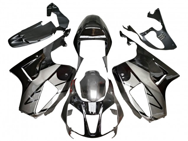 2000-2006 Silver Glossy Black Honda VTR1000 Motorcycle Fairings UK