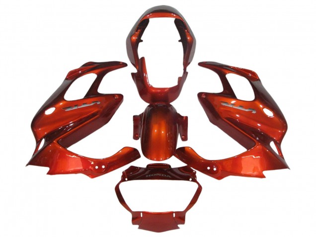 1997-2005 Burnt Orange Honda VTR1000F Motorcycle Fairings UK