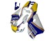 1994-1996 White Blue Yellow Gold Rothmans Honda NSR250 Motorcycle Fairings UK