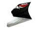 1988-1989 Silver Red Glossy Black Honda NSR250R Motorcycle Fairings UK