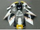 1988-1989 White Yellow Gold Glossy Black Honda NSR250R Motorcycle Fairings UK