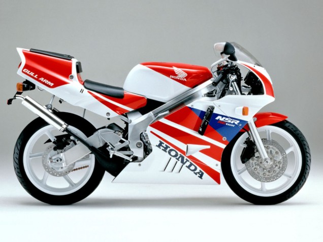 1990-1993 White Red Blue Honda NSR250R Motorcycle Fairings UK