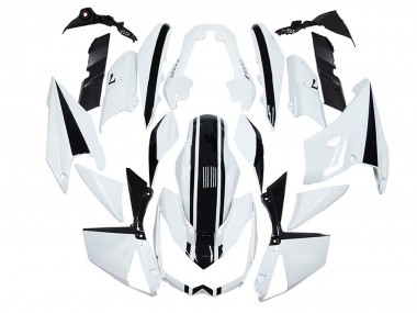 Buy 2010-2013 White Black Kawasaki Z1000 Motorcycle Fairings UK