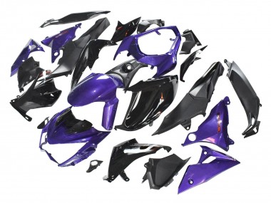 Buy 2014-2019 Purple Glossy Black Matte Black Kawasaki Z1000 Motorcycle Fairings UK