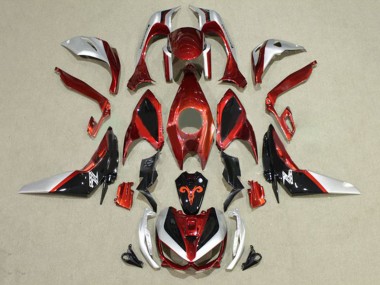 Buy 2014-2019 Red Silver Black Kawasaki Z1000 Motorcycle Fairings UK
