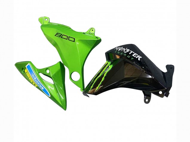 2013-2018 Green Glossy Black Red Yellow Kawasaki Z800 Motorcycle Fairings UK