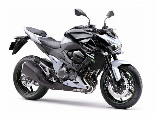 2013-2018 White Glossy Black Green Kawasaki Z800 Motorcycle Fairings UK