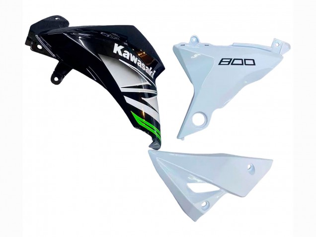 2013-2018 White Glossy Black Green Kawasaki Z800 Motorcycle Fairings UK