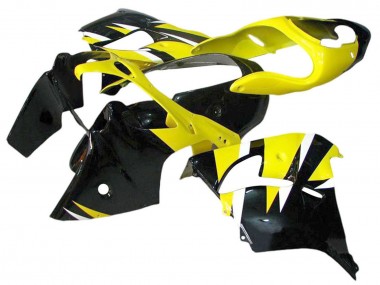 Buy 2002-2006 Yellow Black Kawasaki ZX12R Motorcycle Fairings UK