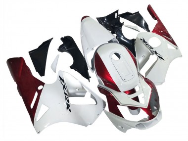 Buy 2002-2006 White Red Black Kawasaki ZX12R Motorcycle Fairings UK